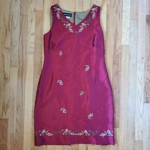 Donna Morgan dress size 14 with floral details